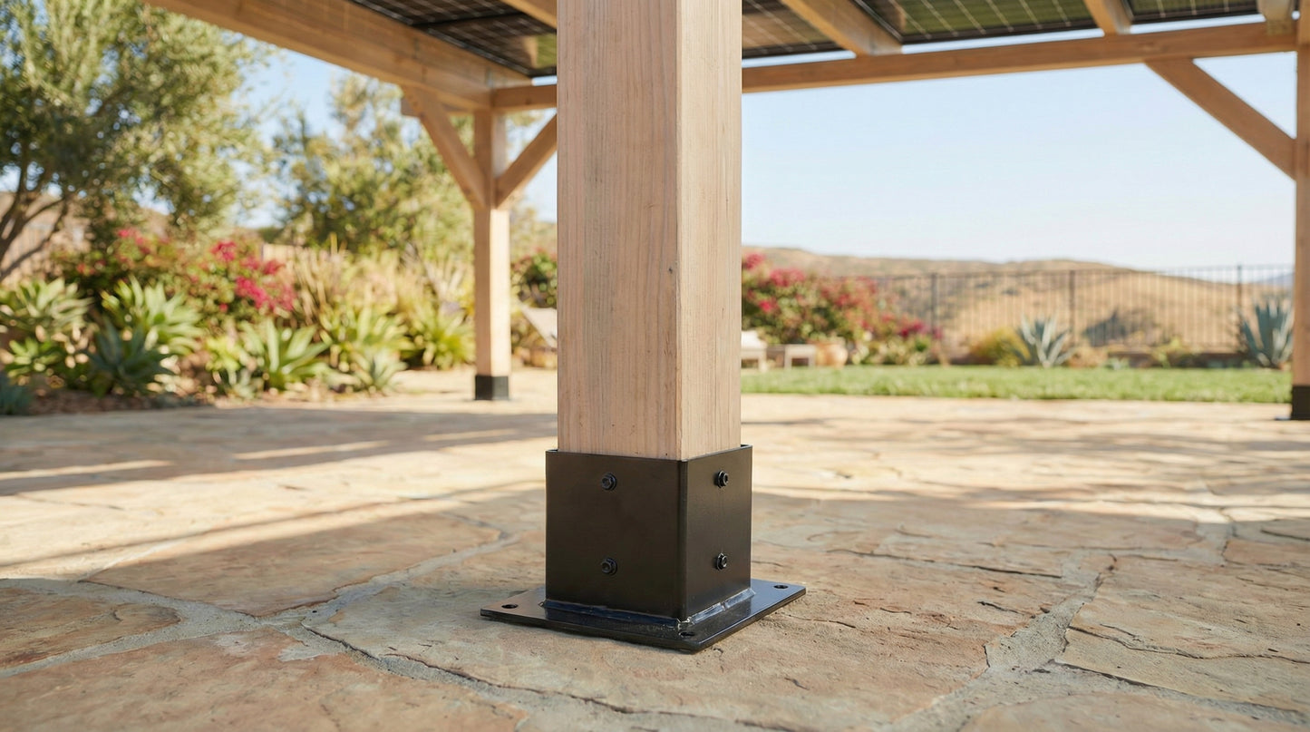 DIY Solar Gazebo - Classic Cedar